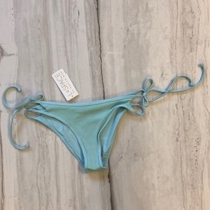 NWT L*Space Paradise Ribbed Bikini Bottom S & M